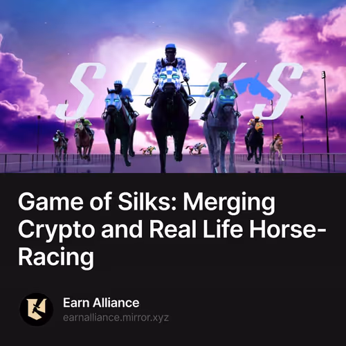 Game of Silks: Merging Crypto and Real Life Horse-Racing