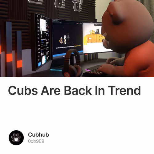 Cubs Are Back In Trend