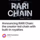 Announcing RARI Chain: the creator-led chain with built-in royalties
