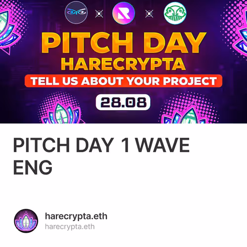 PITCH DAY 1 WAVE ENG