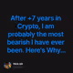 After +7 years in Crypto, I am probably the most bearish I have ever been. Here's Why...
