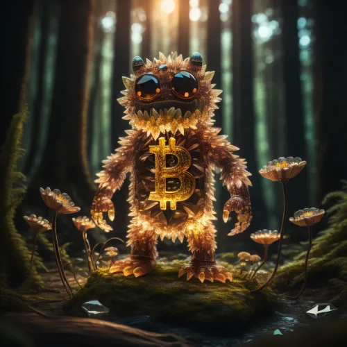 Bitcoin And Optimism Monster Nft Seison :  5