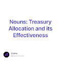 Nouns Treasury Allocation and its Effectiveness