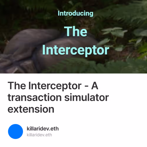 The Interceptor - A transaction simulator extension