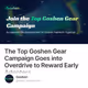 The Top Goshen Gear Campaign Goes into Overdrive to Reward Early Adopters