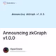Announcing zkGraph v1.0.0