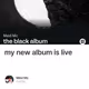 my new album is live