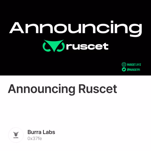 Announcing Ruscet
