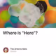 Where is "Here"?