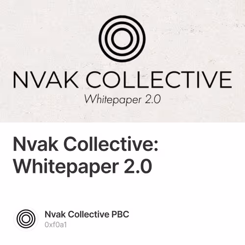 Nvak Collective: Whitepaper 2.0