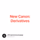New Canon: Derivatives