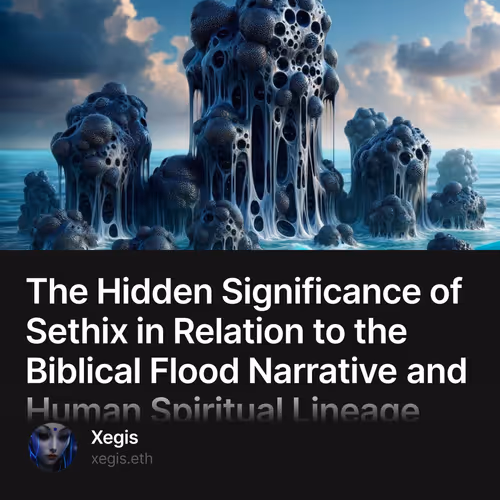 The Hidden Significance of Sethix in Relation to the Biblical Flood Narrative and Human Sp