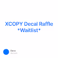 XCOPY Decal Raffle *Waitlist*
