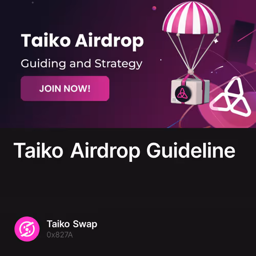 Taiko Airdrop Guideline