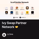 Ivy Swap Partner Network 🤝