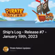 Ship's Log - Release #7 - January 19th, 2023