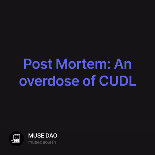 Post Mortem: An overdose of CUDL
