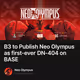 B3 to Publish Neo Olympus as first-ever DN-404 on BASE