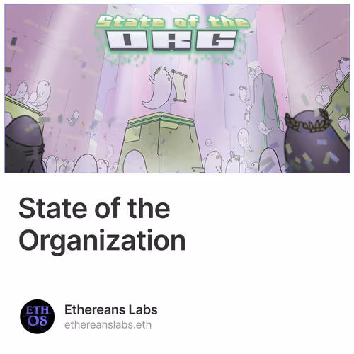 State of the Organization