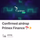 Confirmed airdrop Primex Finance  🪂✨