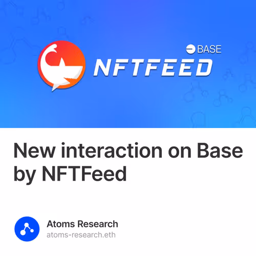 New interaction on Base by NFTFeed