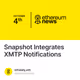 Snapshot Integrates XMTP Notifications