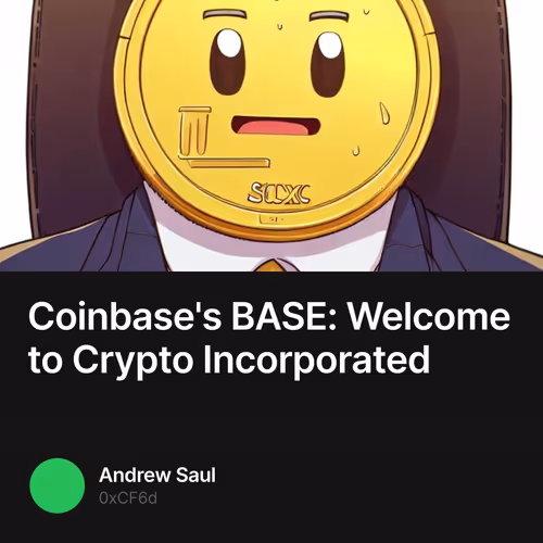 Coinbase's BASE: Welcome to Crypto Incorporated