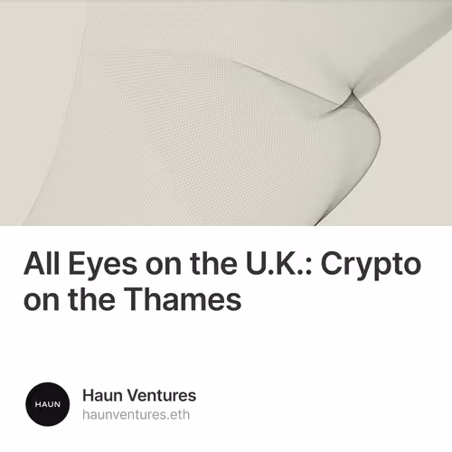 All Eyes on the U.K.: Crypto on the Thames