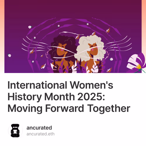 International Women's History Month 2025: Moving Forward Together