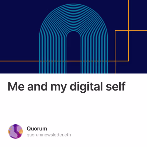 Me and my digital self