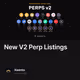 New V2 Perp Listings