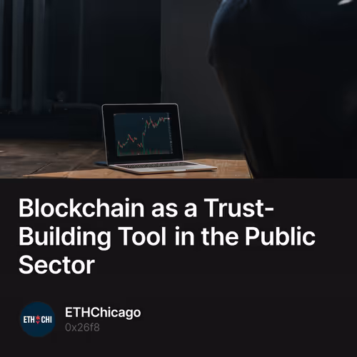 Blockchain as a Trust-Building Tool in the Public Sector