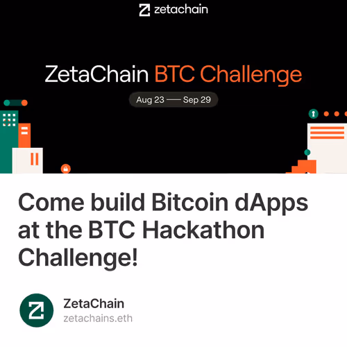 Come build Bitcoin dApps at the BTC Hackathon Challenge!