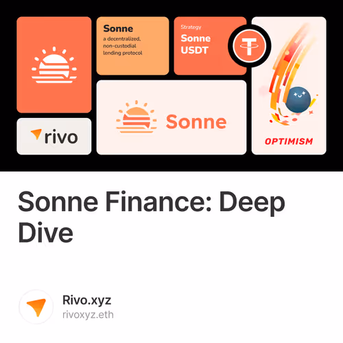 Sonne Finance: Deep Dive