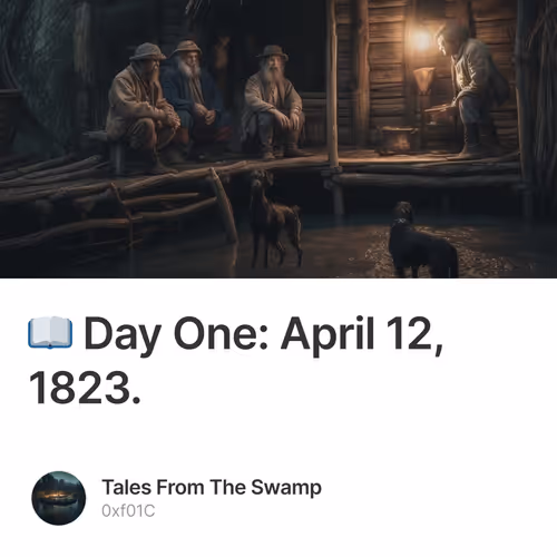 📖 Day One: April 12, 1823.