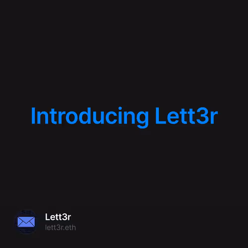 Introducing Lett3r