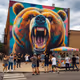 Angry bear