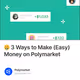 🤑 3 Ways to Make (Easy) Money on Polymarket