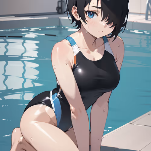 黒部聖 競泳水着