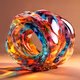Abstract 3D Glass by EM