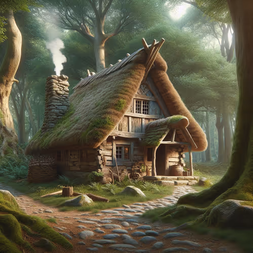 charming cottage in the woods
