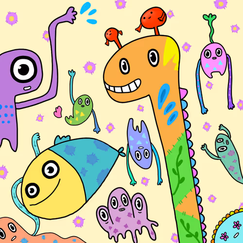 たくさんの生き物たち