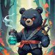 board ape bear stoner yatch club