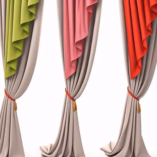 "Curtain Chronicles: 3D NFT Collection"