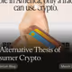 The Alternative Thesis of Consumer Crypto