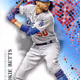 Los Angeles Dodgers® Mookie Betts Base Blue 1014 Common
