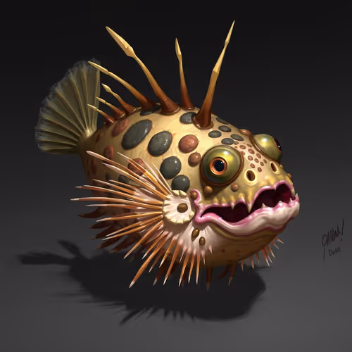 Puffer Fish Friends
