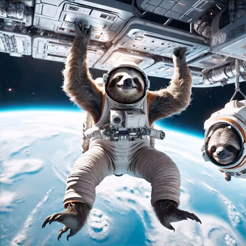 Sloth Astronaut