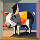 Cubist Pigs Polygon