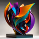 Abstract Color Sculptures